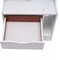 Modern End Side Table Bedroom Bedside Nightstand Cabinet With 2 Storage Drawers